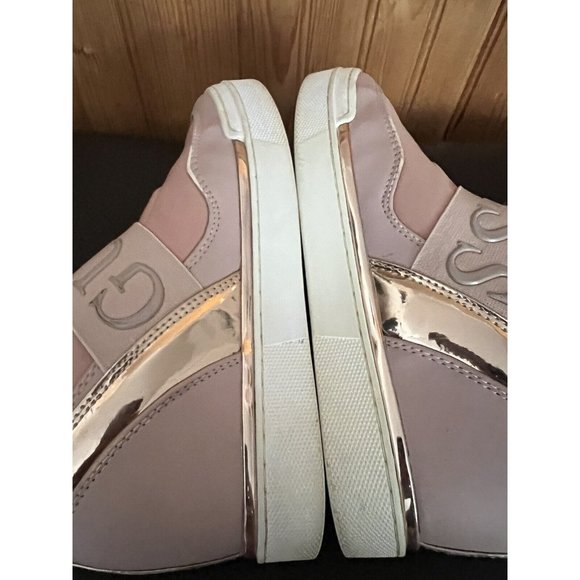 Guess Women’s Pink High Top Sneaker . Limited Edition 6.5 - Picture 5 of 7